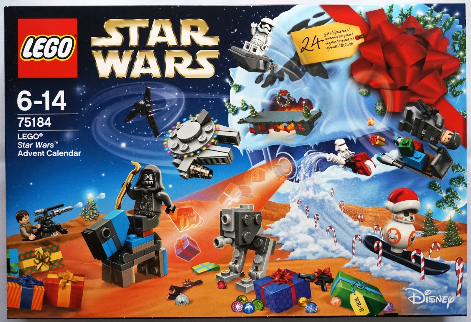 LEGO star advent calendar 2017