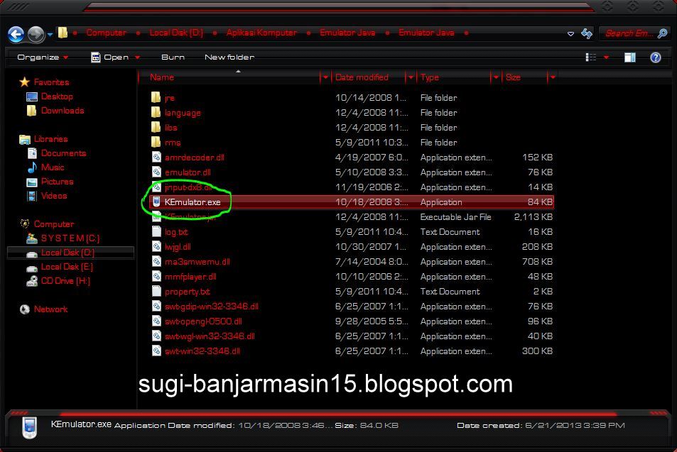 anak 9c: Membuka Aplikasi/Game Java (jar) di PC-Komputer