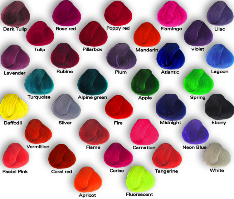 Pravana Hair Color Chart Pictures