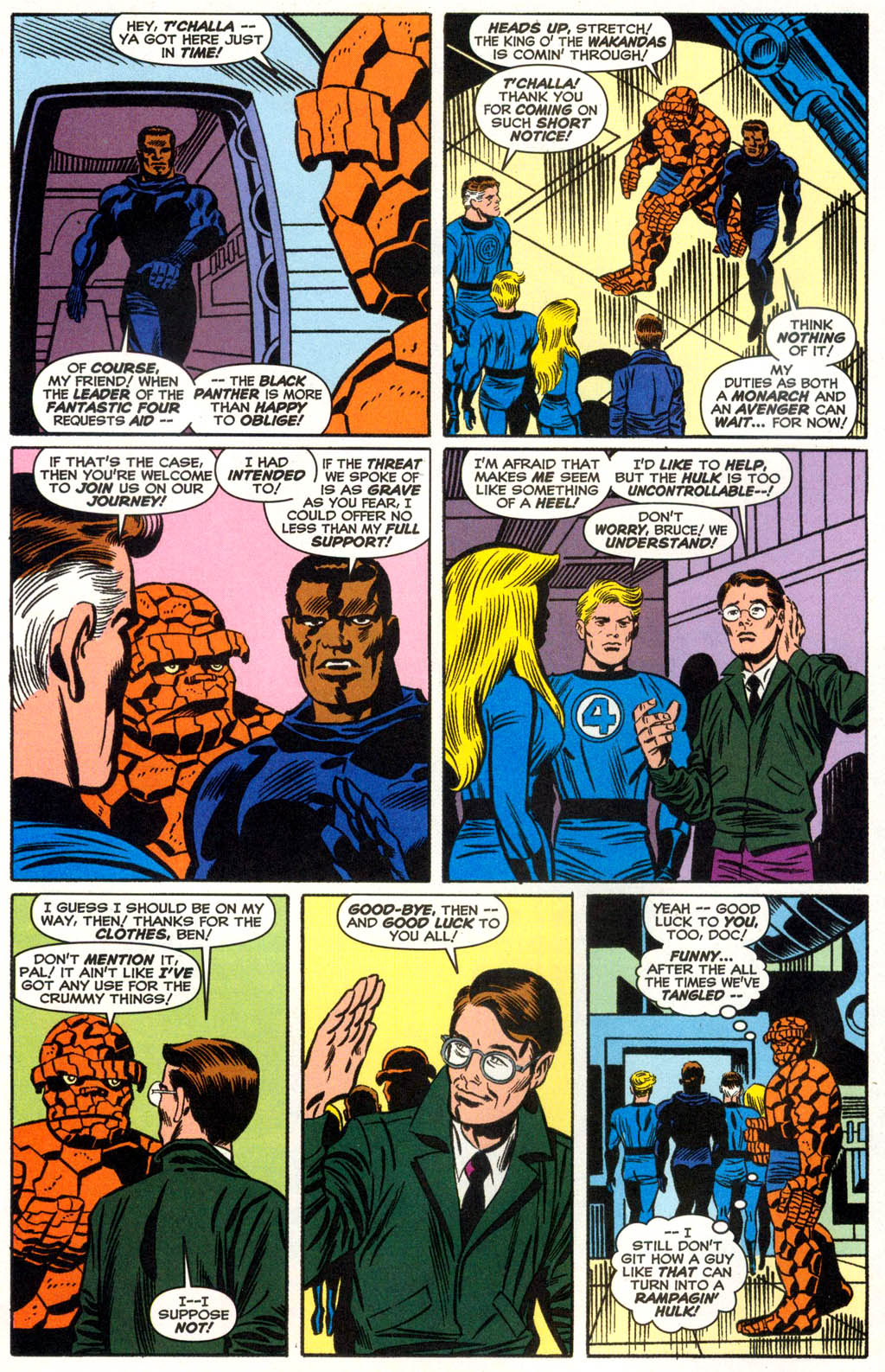 Read online Fantastic Four: World's Greatest Comics Magazine comic -  Issue #6 - 7
