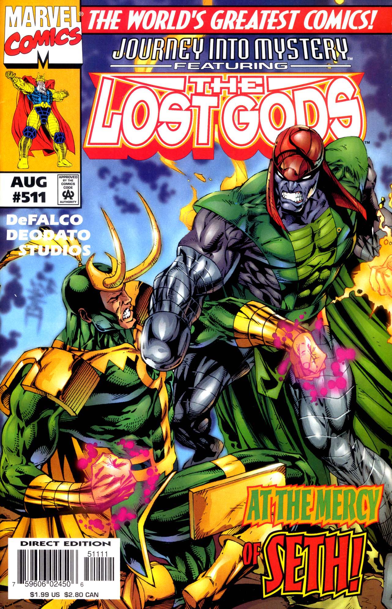 Read online Journey Into Mystery (1996) comic -  Issue #511 - 1