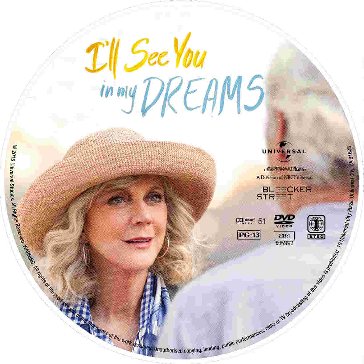 Tudo Gtba I'll See You In My Dreams (2015) R1 CUSTOM Cover & Label
