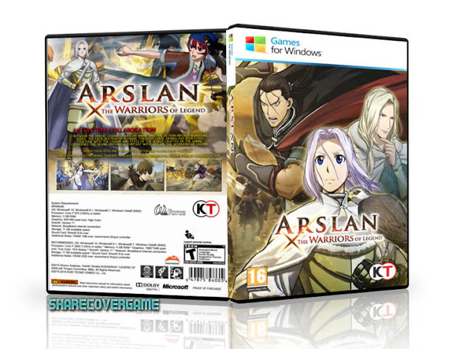 Arslan The Warriors of Legend Cover Box