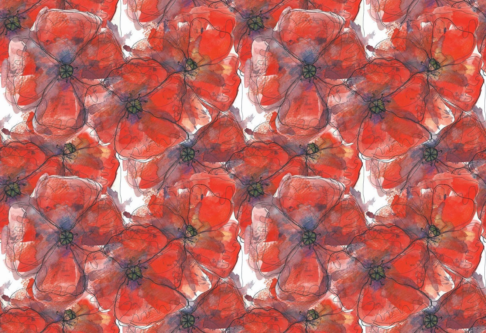 Enchanted Textile Design How to turn your art work into fabric or