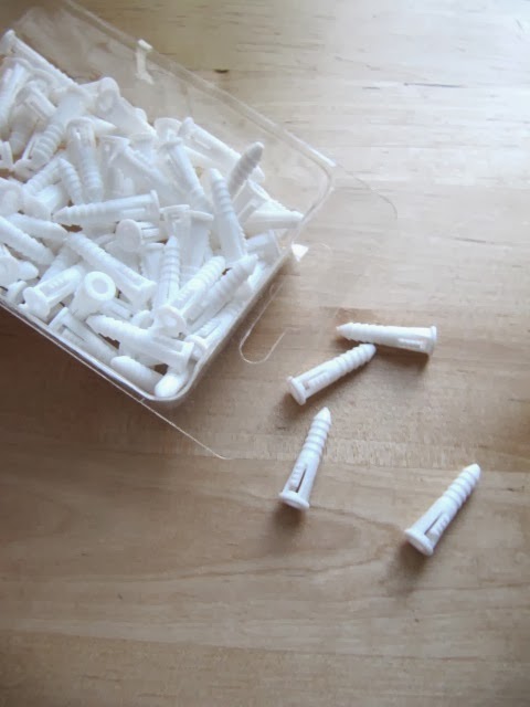 Sew Many Ways...: How to Remove Plastic Screw Anchors...