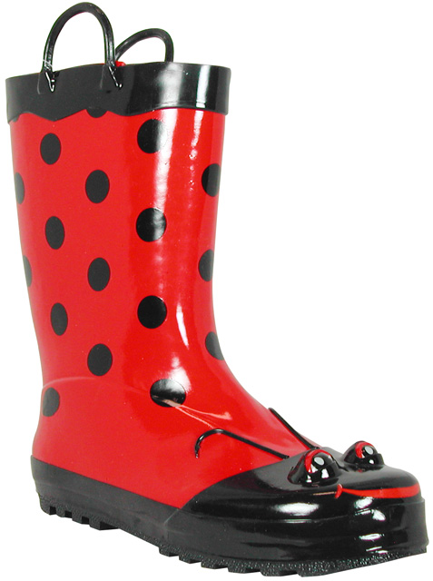 DLL Rainwear: Puddle Stomp in Style!: Women's Ladybug and Frogs Boots ...