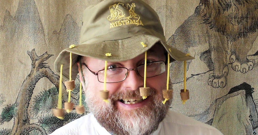 Richard in a Hat The Cork Hat