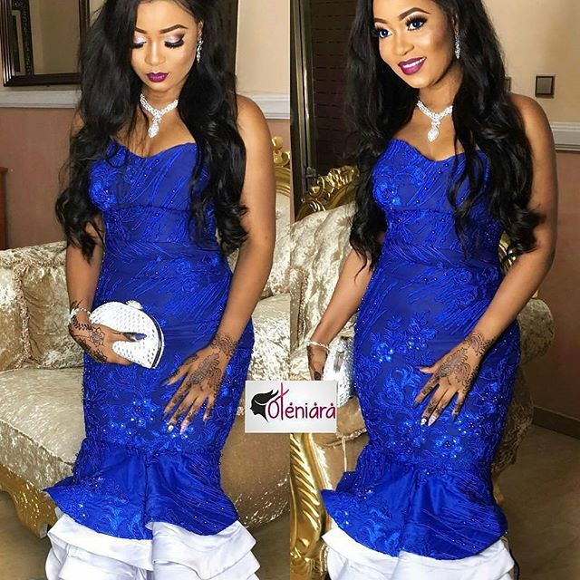 Dazzling Aso Ebi Gowns You Need To Rock Over The Weekend Owambe Parties ...