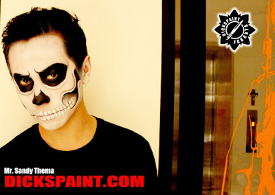 Make Up Horor Skeleton Jakarta