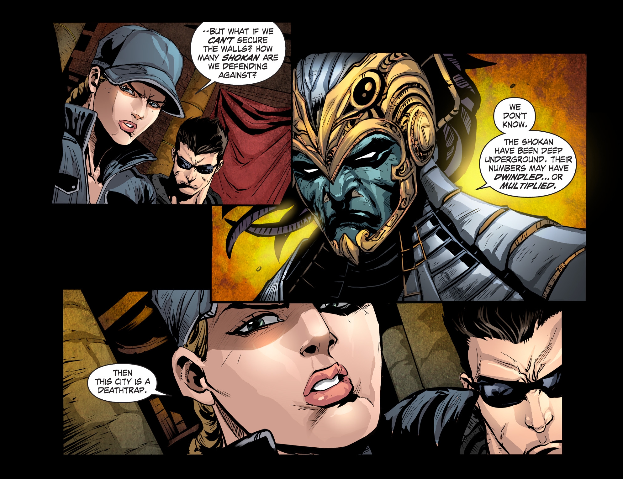 Read online Mortal Kombat X [I] comic -  Issue #14 - 19