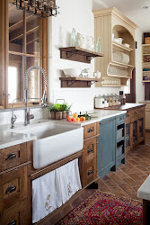 farmhouse kitchens cabinets wood farm stunning birdie want ridge