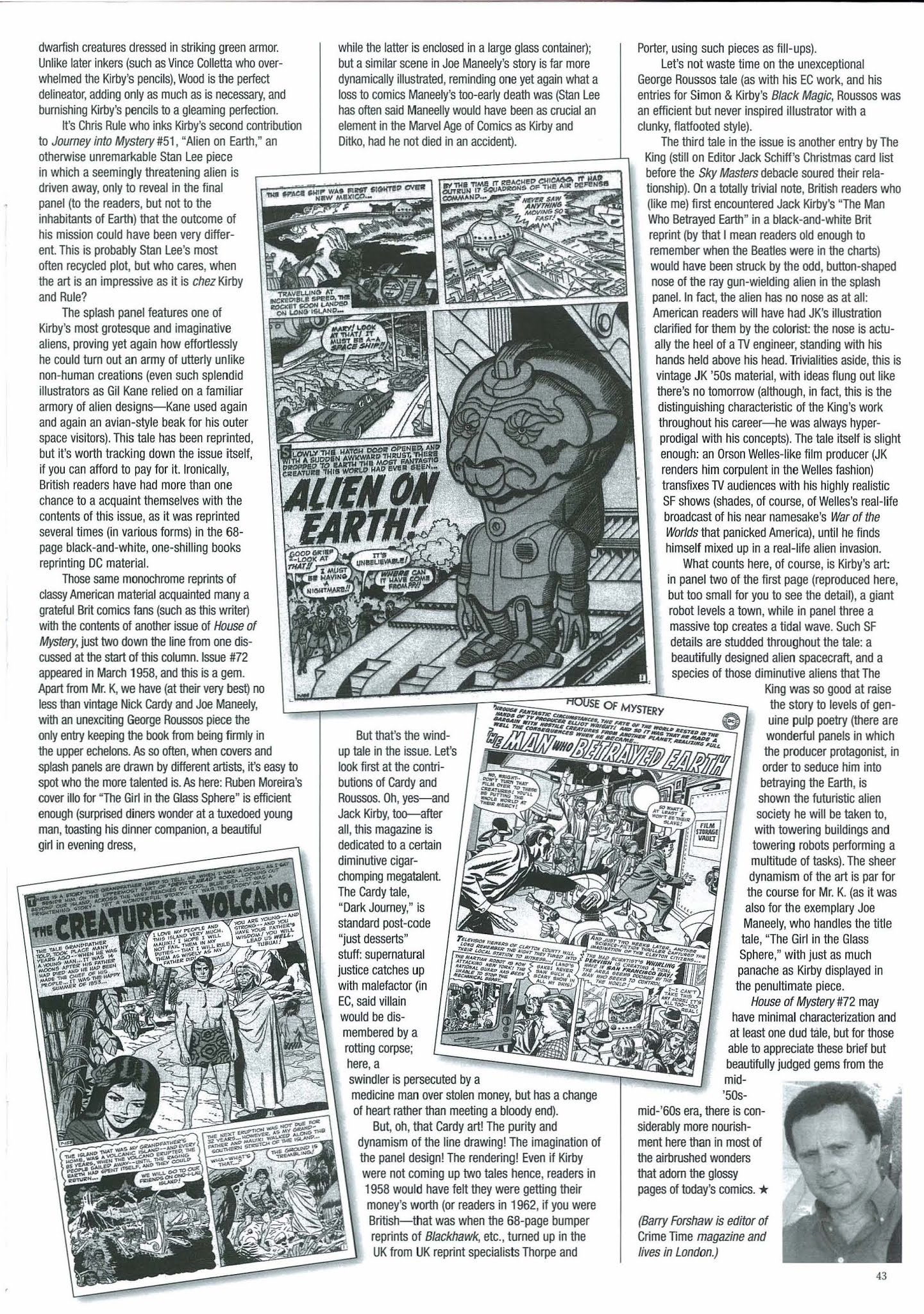 Read online The Jack Kirby Collector comic -  Issue #44 - 45