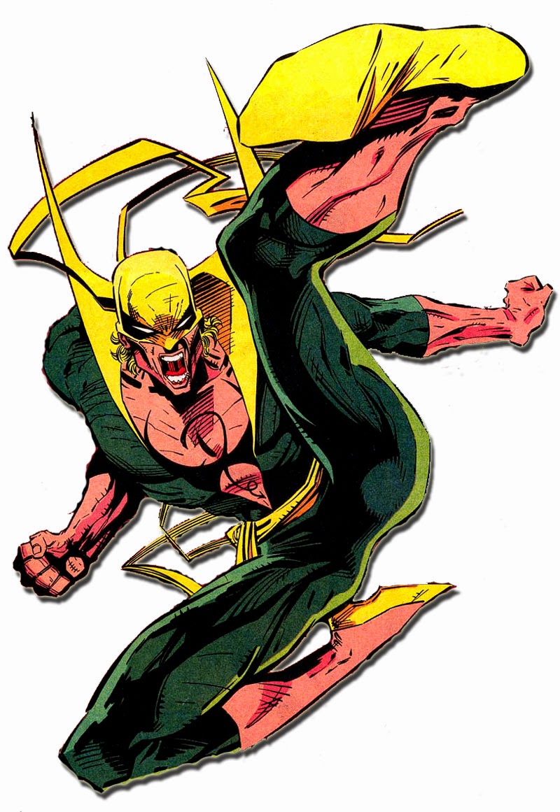 comic cartoons Iron Fist