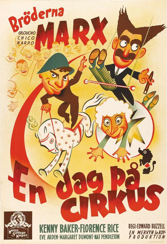 Una tarde en el circo (1939) Los Hermanos Marx | Comedia
