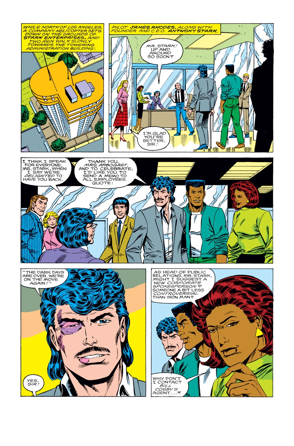 Read online Iron Man (1968) comic -  Issue #231 - 7