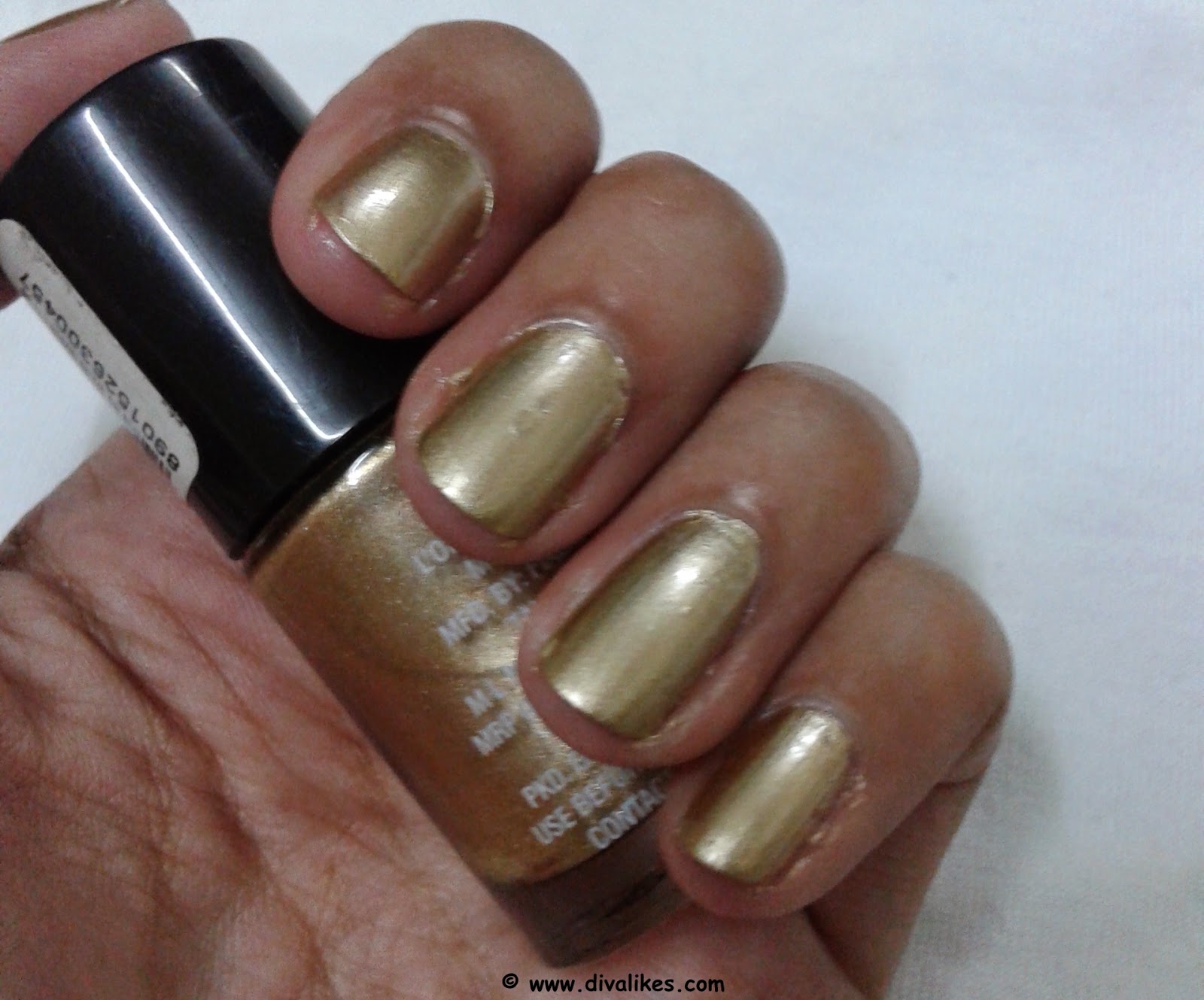8. Maybelline Color Show Nail Lacquer in Bold Gold - wide 9