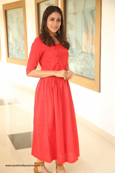 Lavanya Tripathi at Radha movie Success Meet