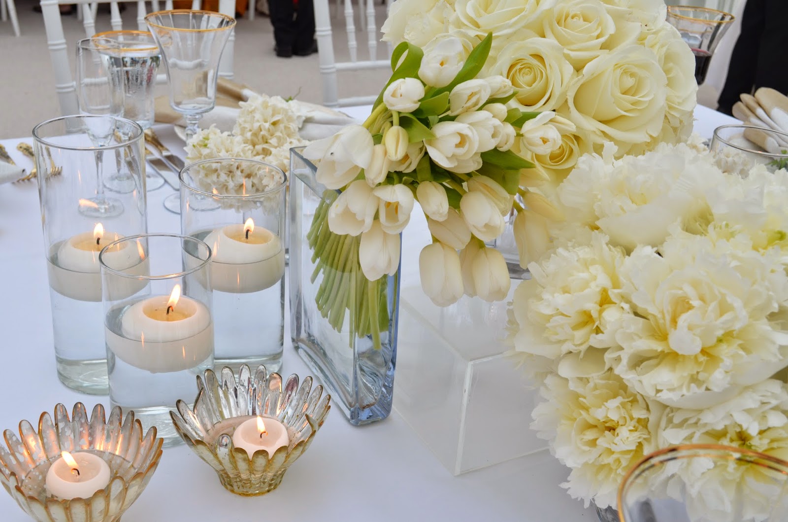 Entertaining From an Ethnic Indian Kitchen Amazing all white