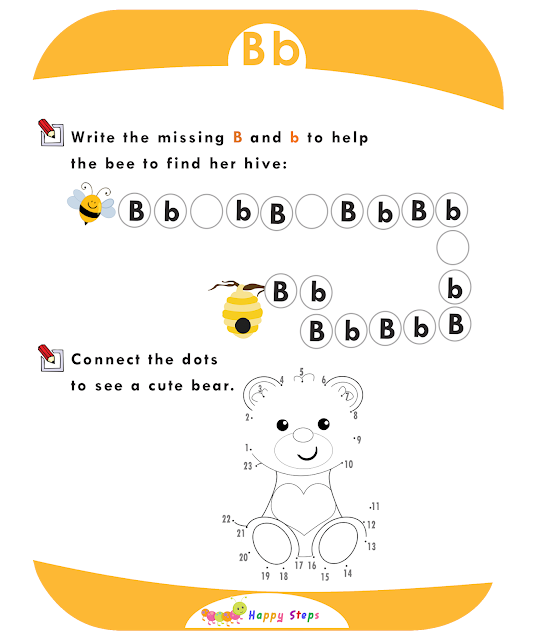 Letter -B- Worksheet Number -3-