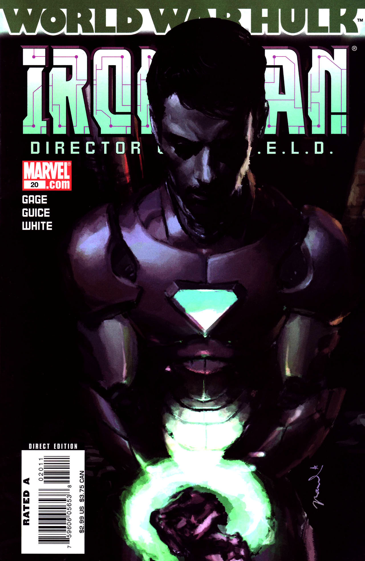 Read online Iron Man (2005) comic -  Issue #20 - 1