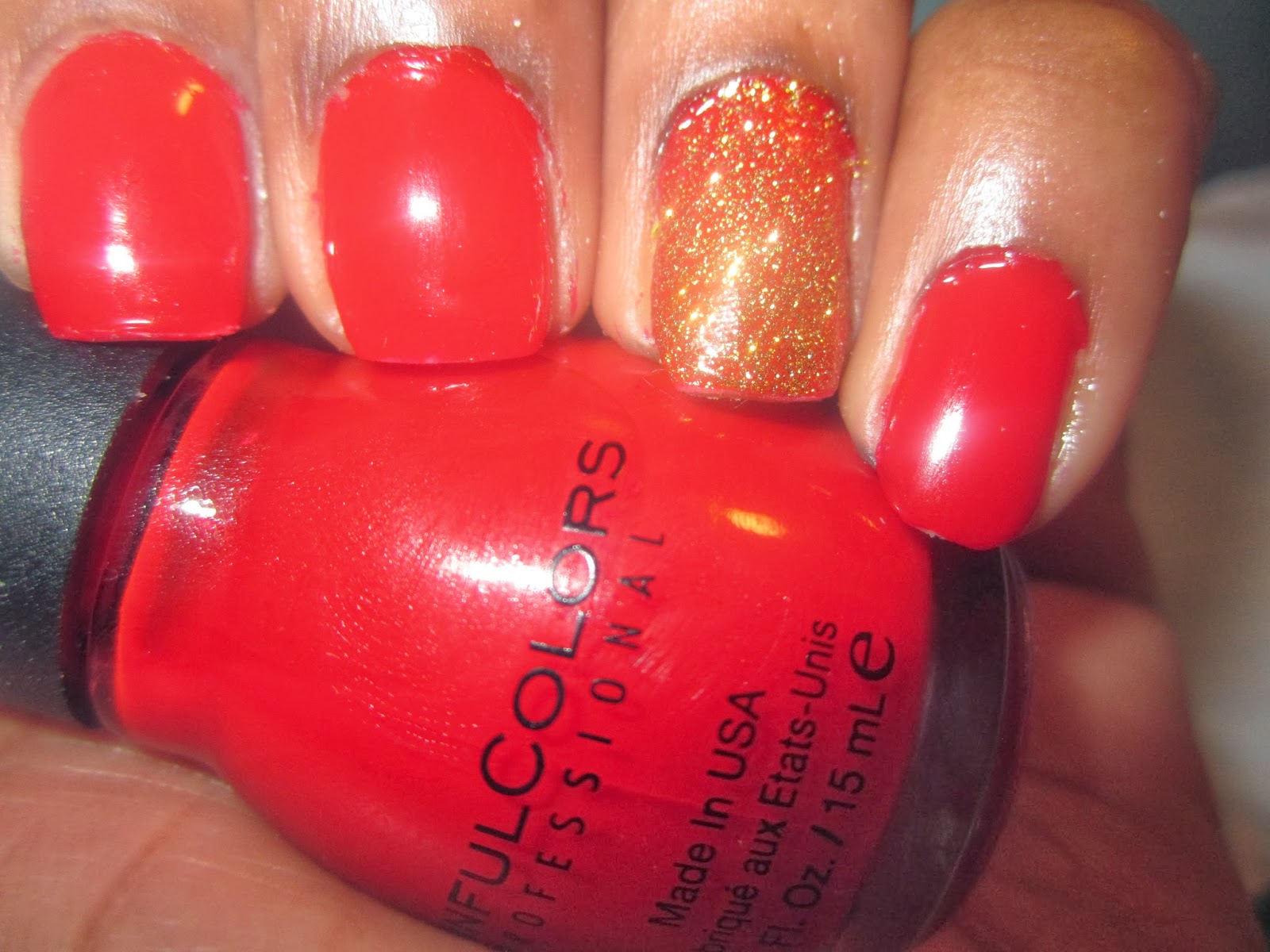 1. Sinful Colors Nail Polish in "Memorial Day Red" - wide 8