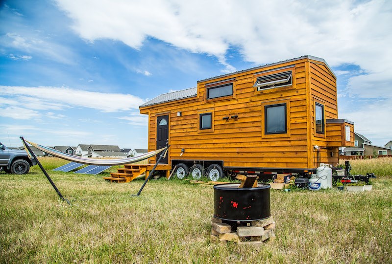 TINY HOUSE TOWN Bozeman Tiny House (280 Sq Ft)