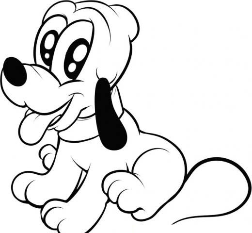 baby disney character coloring pages - photo #16