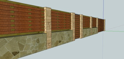gambar pagar rumah minimalis, desain pagar minimalis, pagar kayu, pagar rumah