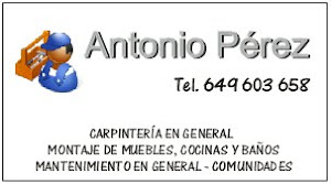 DISEÑO, MONTAJE Y ACABADOS: MOSTRADOR TIENDA