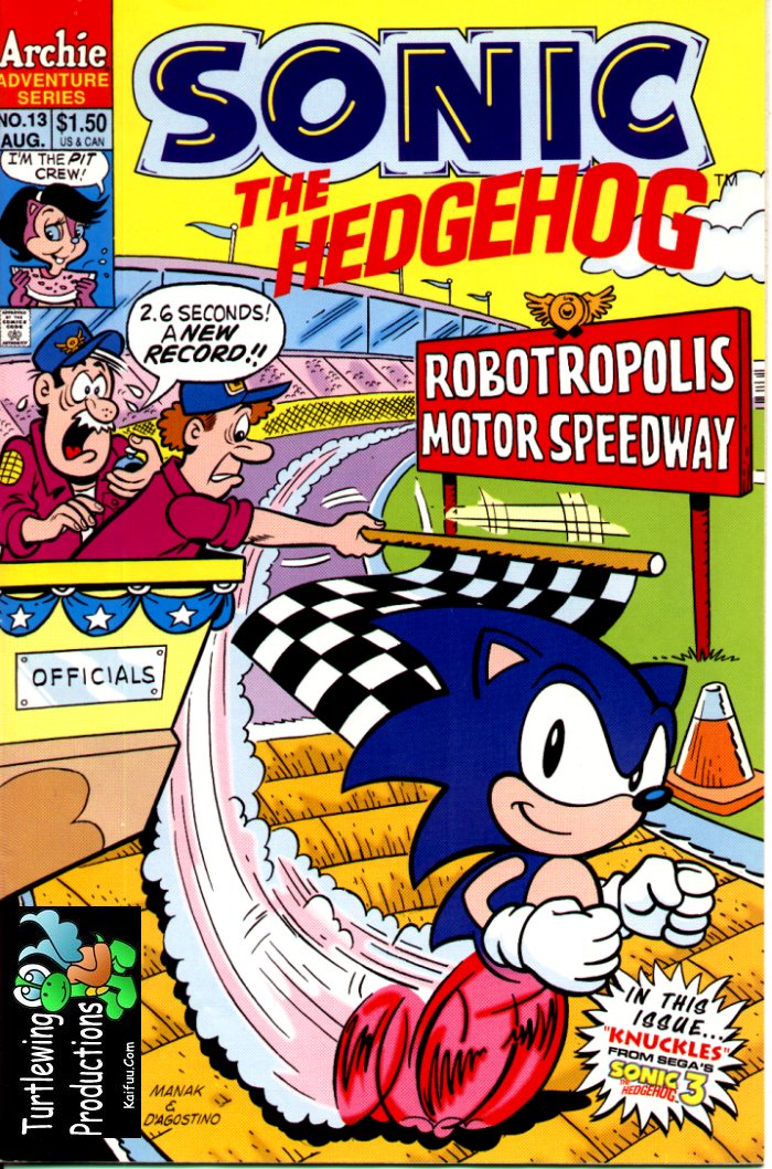 Sonic The Hedgehog (1993) issue 13 - Page 1