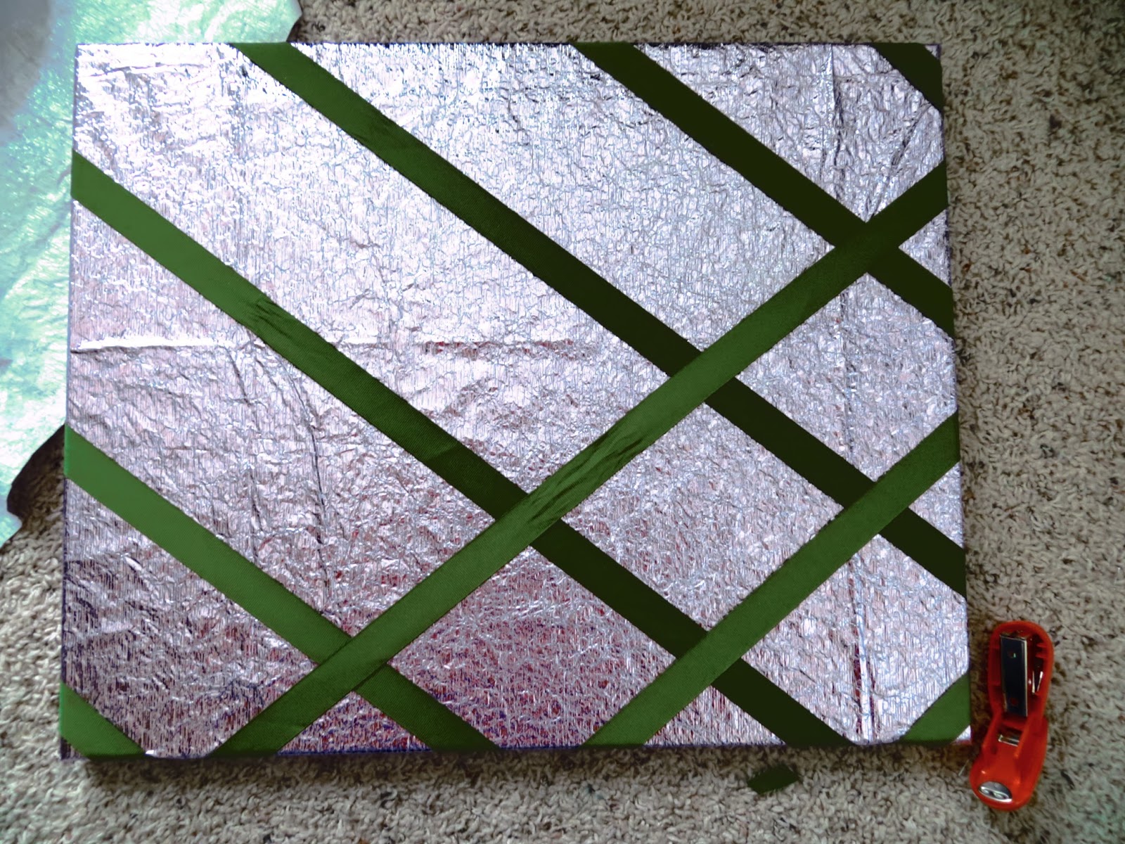 The Confident Journal: Make Your Own Ribbon Bulletin Board