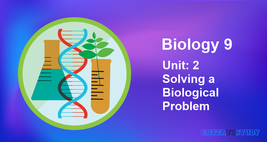 KIPS 9th Class Biology Notes Unit 2: Solving a Biological Problem KIPS 9th Class Biology Notes Unit 2: Solving a Biological Problem