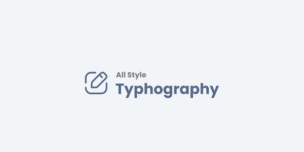All Style Typography and Format Posts