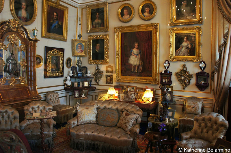 Queen Louise's Salon, Amalienborg Palace, Copenhagen, Denmark