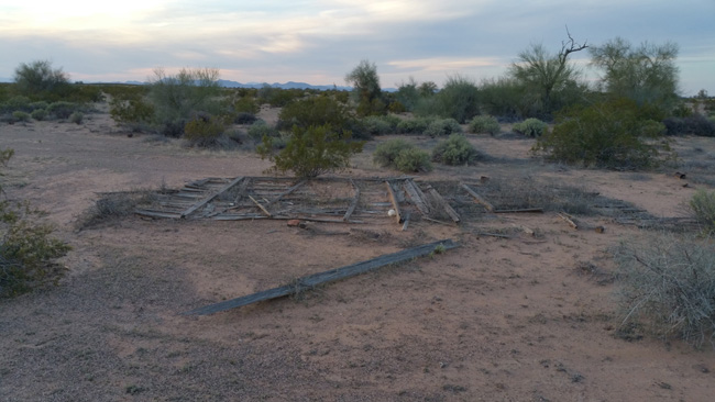 Urban Exploration of Buffalo Bill Cody Abandoned Stone House Ruins in Dateland, Arizona