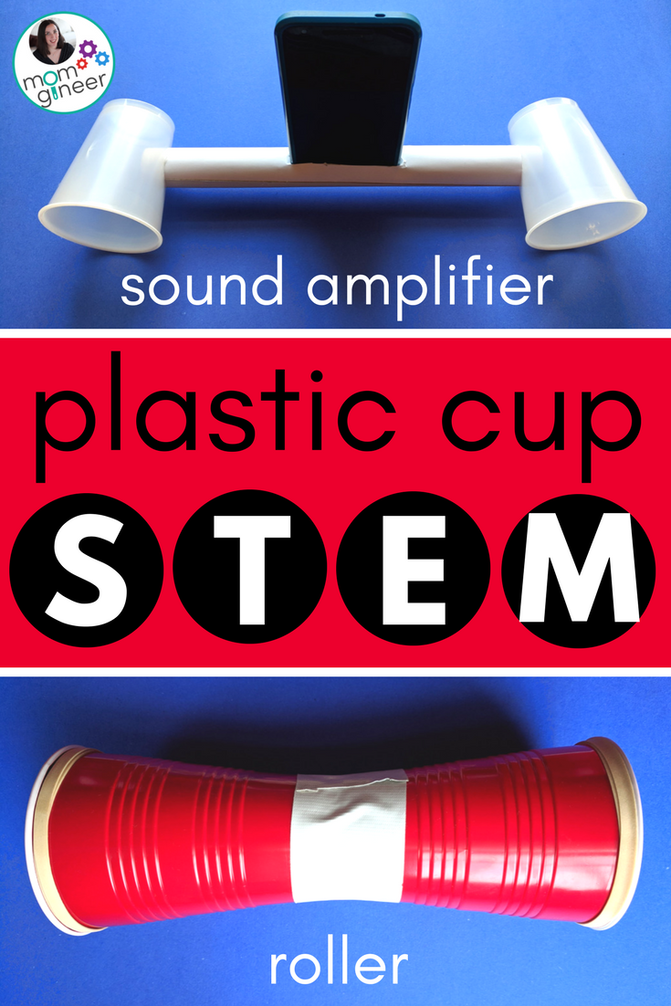 Simple STEM with Plastic Cups momgineer