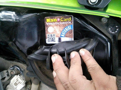 Jual penghemat bbm motor NanoCard Motobike
