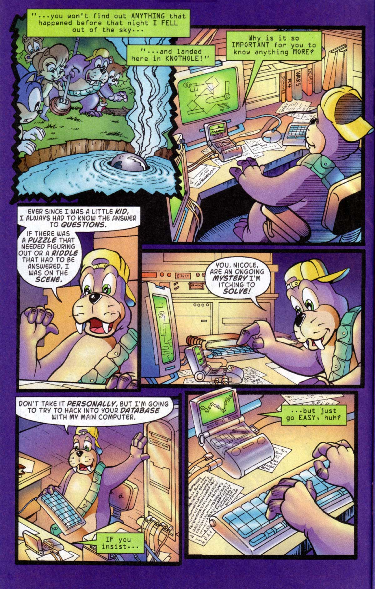 Read online Sonic The Hedgehog comic -  Issue #119 - 22