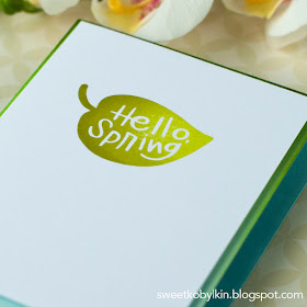 Clean And Simple Ombre Card