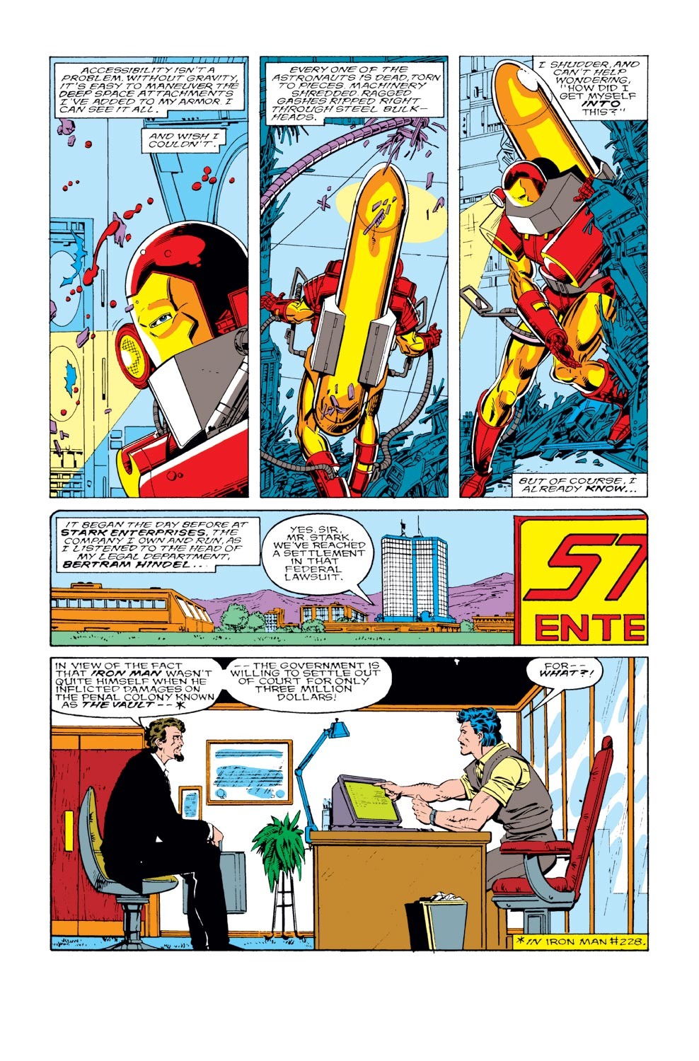 Read online Iron Man (1968) comic -  Issue #237 - 3