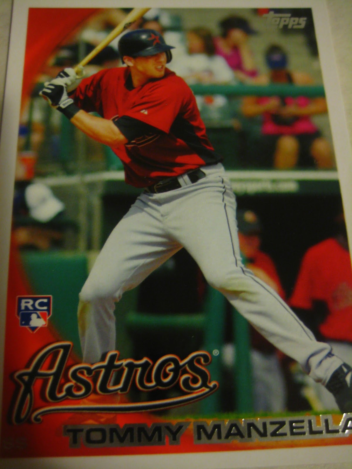 Baseball Cards Come to Life! Tommy Manzella on baseball cards