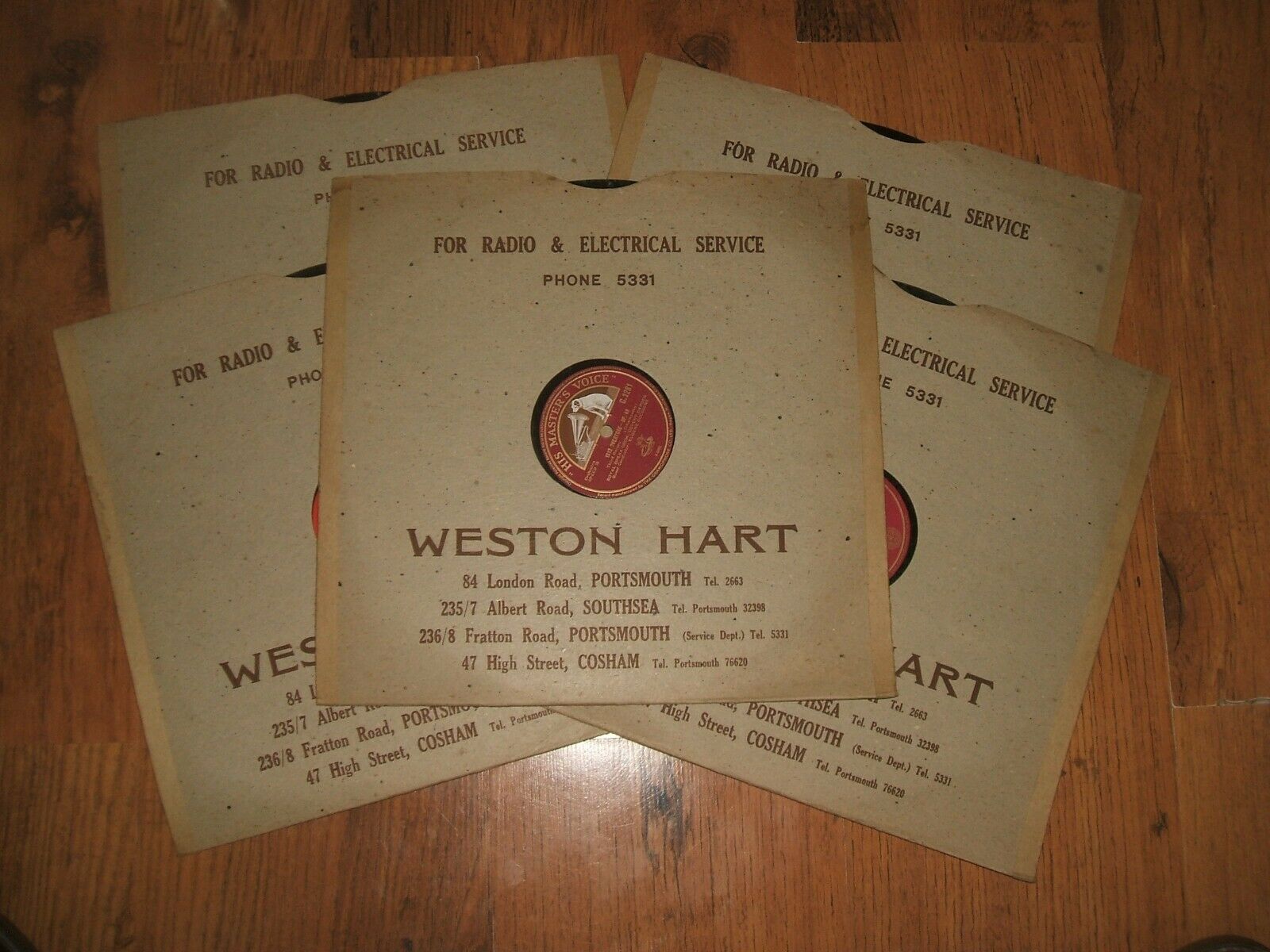 78's from Weston Harts