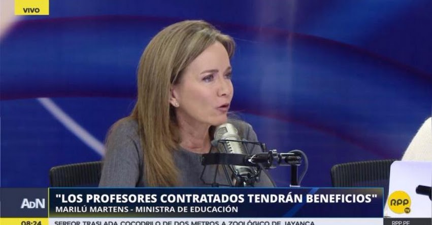 Hoy día deberíamos empezar con los despidos a maestros en huelga, sostiene Ministra de Educación Marilú Martens - MINEDU - www.minedu.gob.pe Hoy día deberíamos empezar con los despidos a maestros en huelga, sostiene Ministra de Educación Marilú Martens - MINEDU - www.minedu.gob.pe