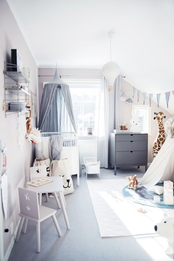 Dormitorios dulces para bebés y niños | Decoración