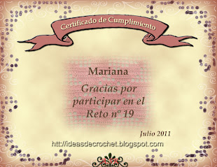 MI CERTIFICADO Nº 19