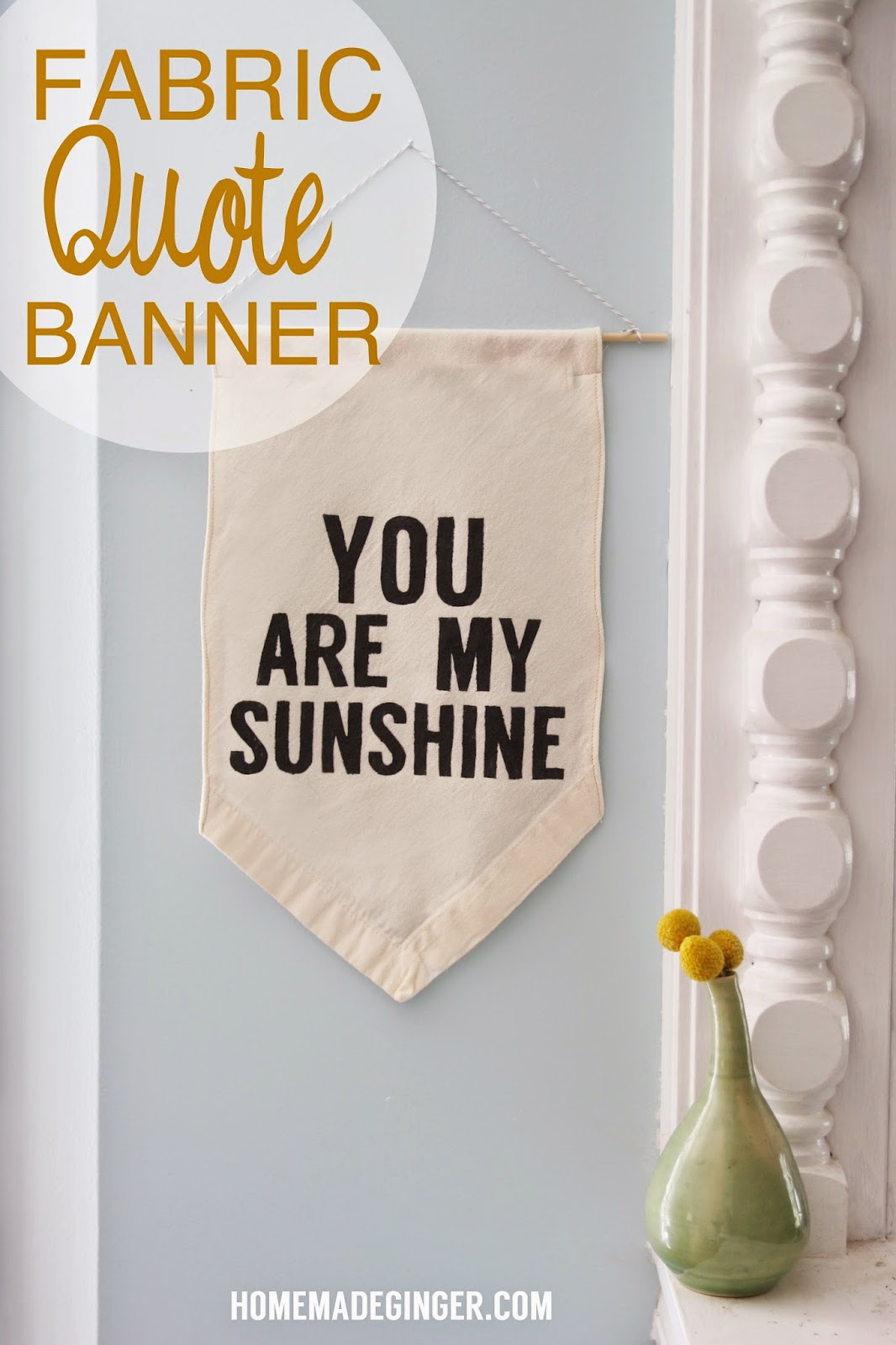 Fabric Quote Banner