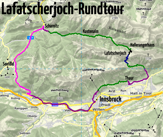 Gebis Guide to Sports in Innsbruck: Lafatscherjoch Gebis Guide to Sports in Innsbruck: Lafatscherjoch