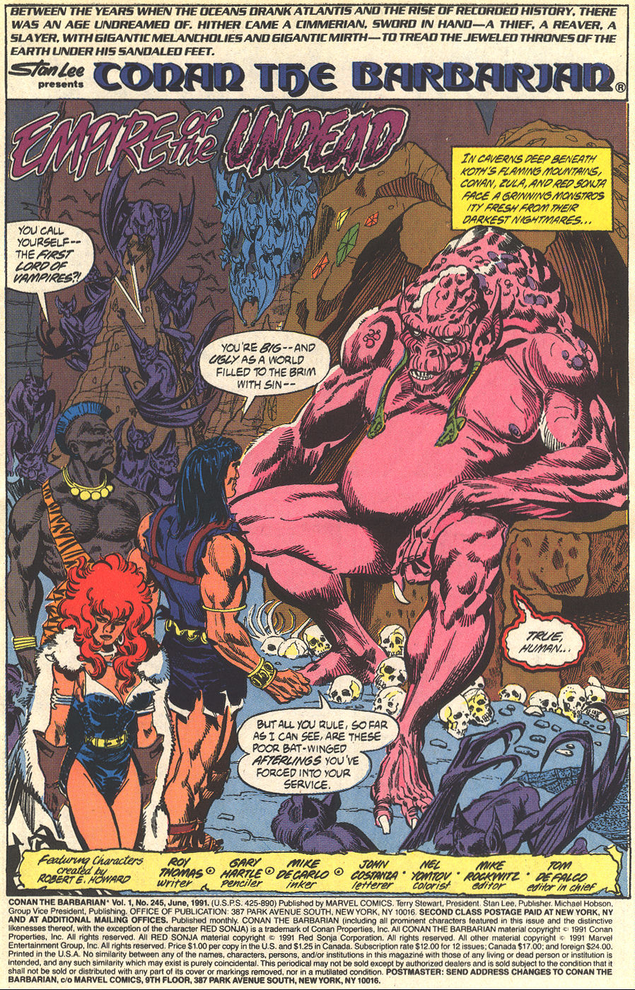 Conan the Barbarian (1970) Issue #245 #257 - English 2