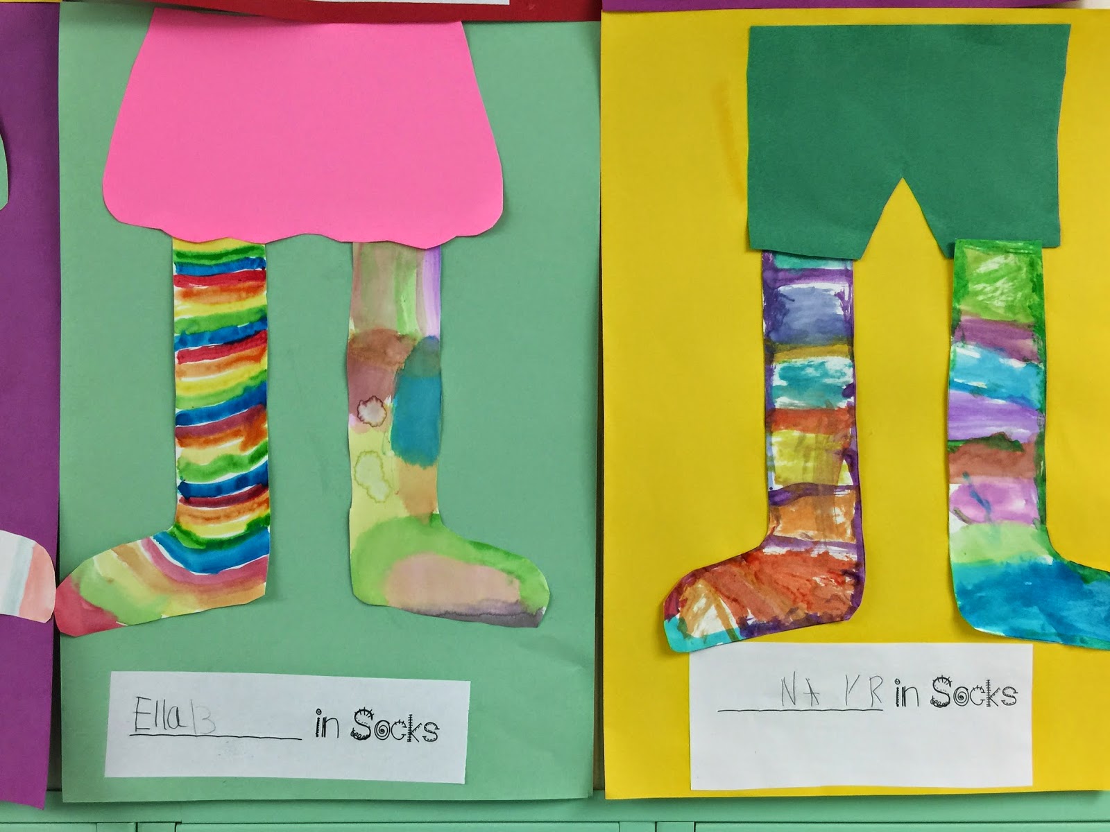 Crazy Sock Day Freebie! First Grade Roars!