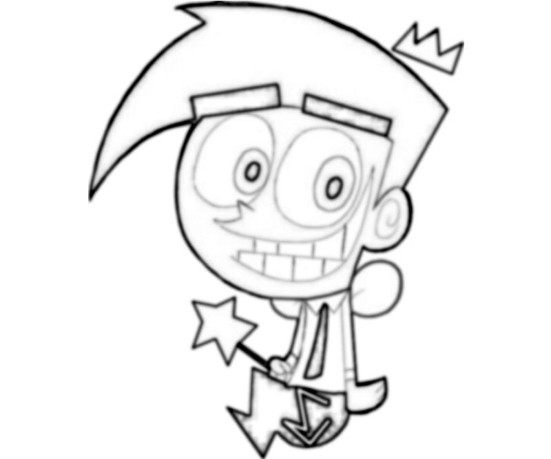 fairly oddparents coloring pages online - photo #28